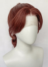 Clair Obscur: Expedition 33 Maelle Reddish Brown Lace Front Synthetic Cosplay Wig LF6123