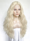 House of the Dragon Queen Rhaenyra Targaryen Wavy Platinum Blonde Lace Front Synthetic Wig LFK5560