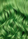 Long Wavy Yaki Green Lace Front Synthetic Hair Wig LN6033