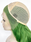 Long Wavy Yaki Green Lace Front Synthetic Hair Wig LN6033