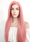 My Little Pony Fluttershy Long Straight Pastel Pink Lace Front Synthetic Wig LW238B