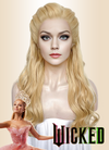 The Wizard of Oz Glinda Blonde Wavy Lace Front Synthetic Hair Wig LW4048