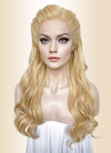 The Wizard of Oz Glinda Blonde Wavy Lace Front Synthetic Hair Wig LW4048