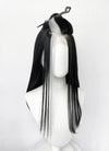 Critical Role Laudna Black Mixed White Synthetic Lace Front Synthetic Wig LW4059