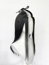 Critical Role Laudna Black Mixed White Synthetic Lace Front Synthetic Wig LW4059