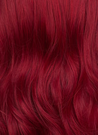 Long Wavy Red Synthetic Wig NL077