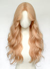 Long Wavy Pastel Peach Pink Synthetic Wig NL078