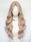 Long Wavy Pale Pink Synthetic Wig NL082