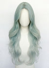 Long Wavy Mint Green Ombre Synthetic Wig NL083