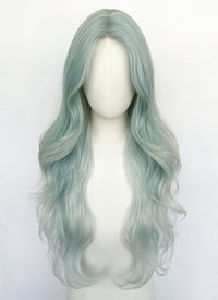 Long Wavy Mint Green Ombre Synthetic Wig NL083