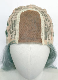 Long Wavy Mint Green Ombre Synthetic Wig NL083