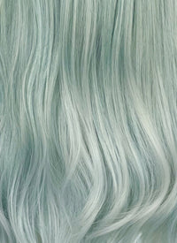 Long Wavy Mint Green Ombre Synthetic Wig NL083