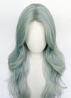 Long Wavy Mint Green Ombre Synthetic Wig NL083