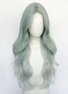 Long Wavy Mint Green Ombre Synthetic Wig NL083