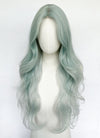 Long Wavy Mint Green Ombre Synthetic Wig NL083