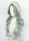 Long Wavy Mint Green Ombre Synthetic Wig NL083
