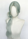 Long Wavy Mint Green Ombre Synthetic Wig NL083