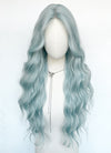 Long Wavy Pastel Blue Synthetic Wig NL084
