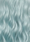 Long Wavy Pastel Blue Synthetic Wig NL084