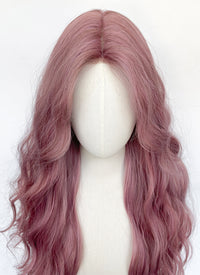 Long Wavy Lilac Synthetic Wig NL085