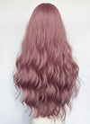 Long Wavy Lilac Synthetic Wig NL085