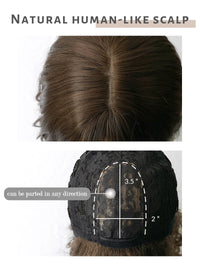 Long Wavy Brunette Cosplay Wig NS065