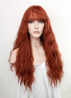 Long Wavy Auburn Cosplay Wig NS346