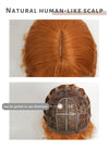 Long Wavy Orange Cosplay Wig NS359