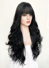 Long Wavy Black Cosplay Wig NS421