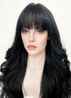 Long Wavy Black Cosplay Wig NS421