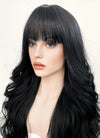 Long Wavy Black Cosplay Wig NS421