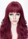 Long Wavy Reddish Purple Cosplay Wig NS423