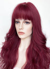 Long Wavy Reddish Purple Cosplay Wig NS423