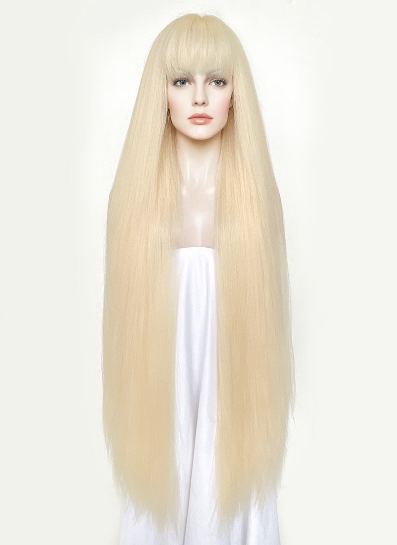 Long Straight Yaki Blonde Cosplay Wig NS433
