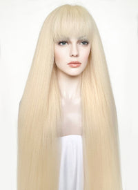 Long Straight Yaki Blonde Cosplay Wig NS433