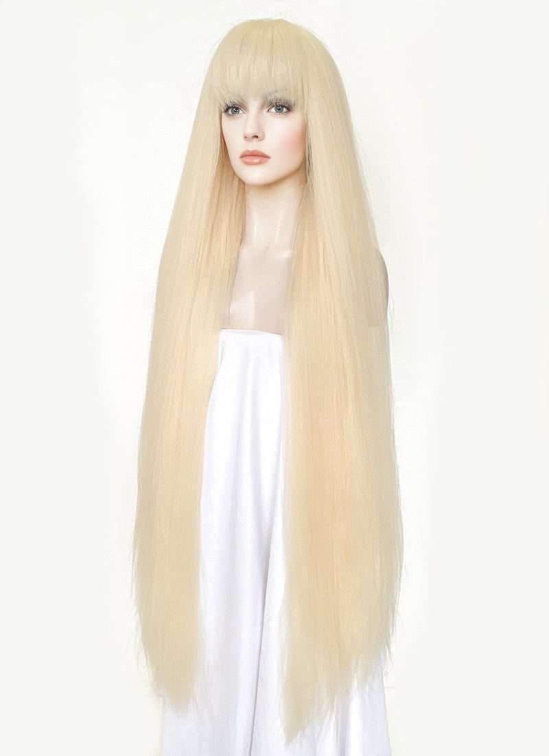 Long Straight Yaki Blonde Cosplay Wig NS433