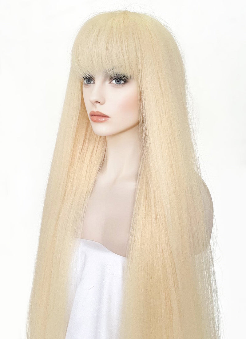 Long Straight Yaki Blonde Cosplay Wig NS433