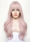 Long Wavy Pastel Pink Cosplay Wig NS489