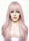 Long Wavy Pastel Pink Cosplay Wig NS489