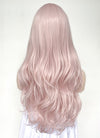 Long Wavy Pastel Pink Cosplay Wig NS489