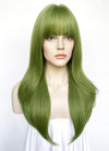 Long Straight Green Cosplay Wig NS523