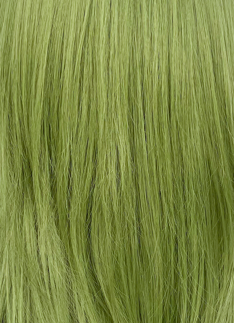 Long Straight Green Cosplay Wig NS523