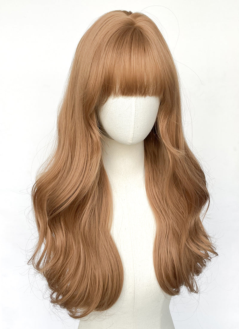 Long Wavy Golden Blonde Cosplay Wig NS537