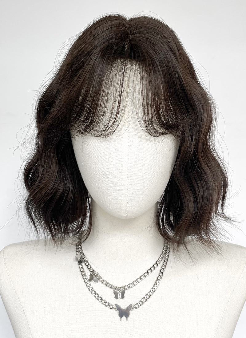 Short Wavy Bob Brunette Cosplay Wig NS551