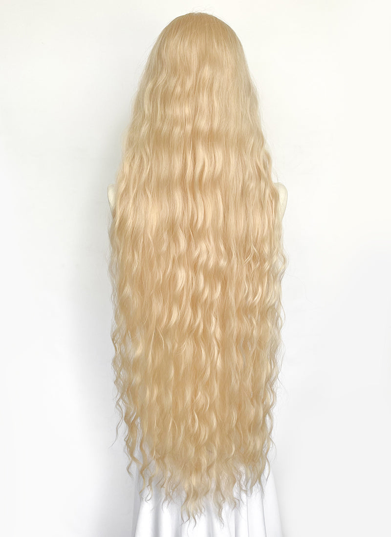 洋楽 blonde Long Wavy Blonde Cosplay Wig NS553
