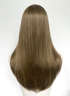 5x4.5 Large Fake Scalp Brown Straight Synthetic Hair Wig NS600