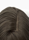 4.5x4.5 Large Fake Scalp Tea Brown Wavy Synthetic Hair Wig NS604