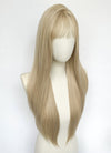 5.5x5 Large Fake Scalp Blonde Straight Synthetic Hair Wig NS601