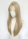 5.5x5 Large Fake Scalp Blonde Straight Synthetic Hair Wig NS601