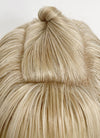 5.5x5 Large Fake Scalp Blonde Straight Synthetic Hair Wig NS601